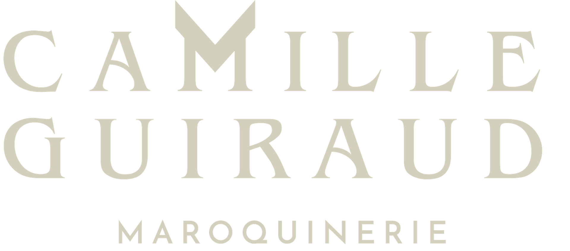 Logo camille guiraud maroquinerie