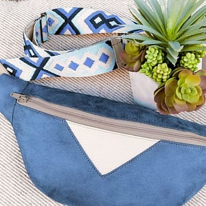 BANANE BLEUE JEAN ET BEIGE